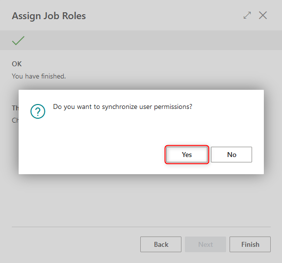 Add Job Roles to single user - Xtbc Docs