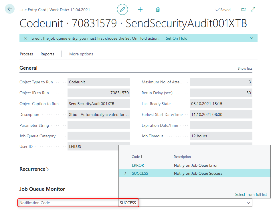 Start using Job Queue Monitor - Xtbc Docs